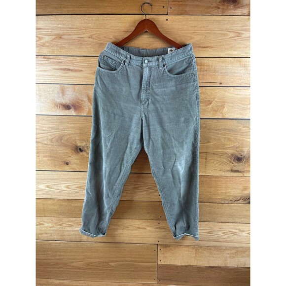Vintage 90s Corduroy Pants Eddie Bauer Y2K - Picture 5 of 9